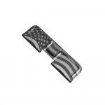 AR-15 Ejection Port Dust Cover Complete Assembly - USA Flag Engraved Both Sides